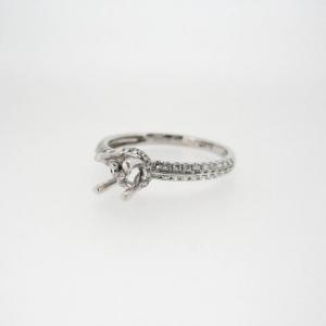 Vỏ Nhẫn Kim Cương Vàng Trắng